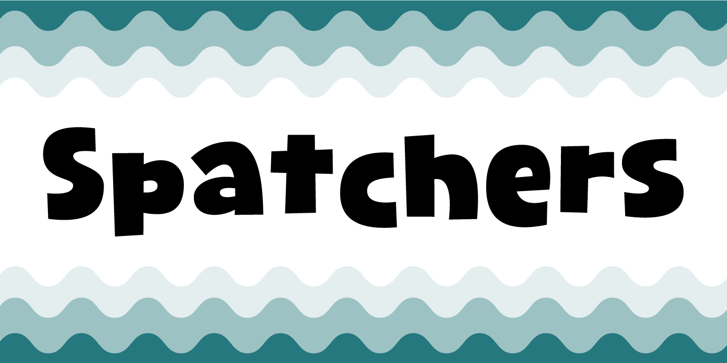 Spatchers Regular Font preview